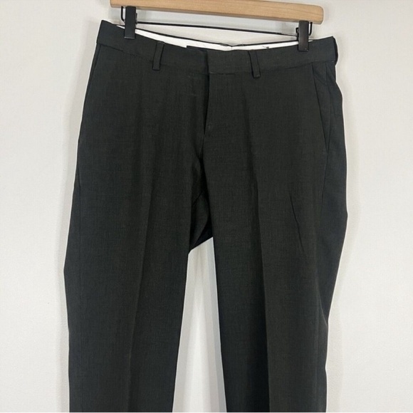 Bluffworks Thunder Gray Presidio Modern Dress Pants 30W - Picture 3 of 7